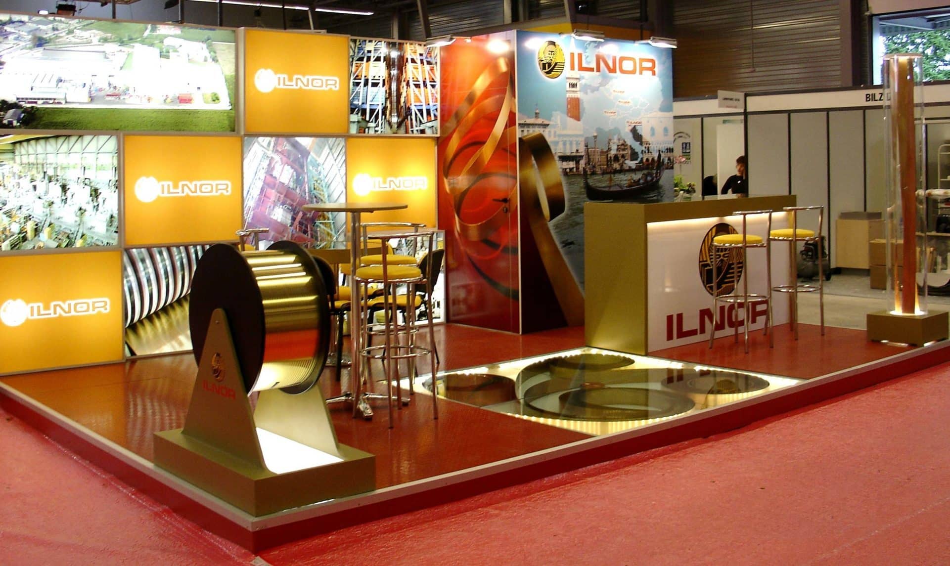 Conception du stand Ilnor, 24m2