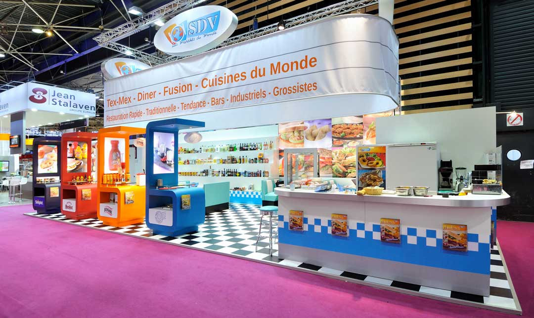 CrÃ©ation du stand SVD en 2011 pour le salon Sirha