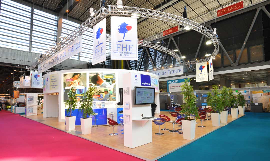 Stand Fédération Hospitalière de France – Hôpital Expo 2010