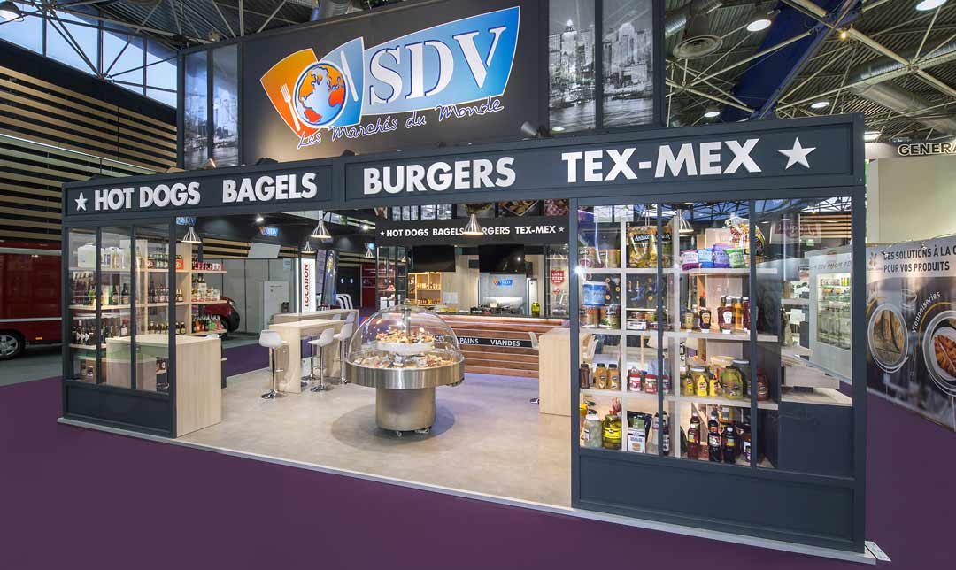 Concevoir un stand d'exposition pour salon SDV