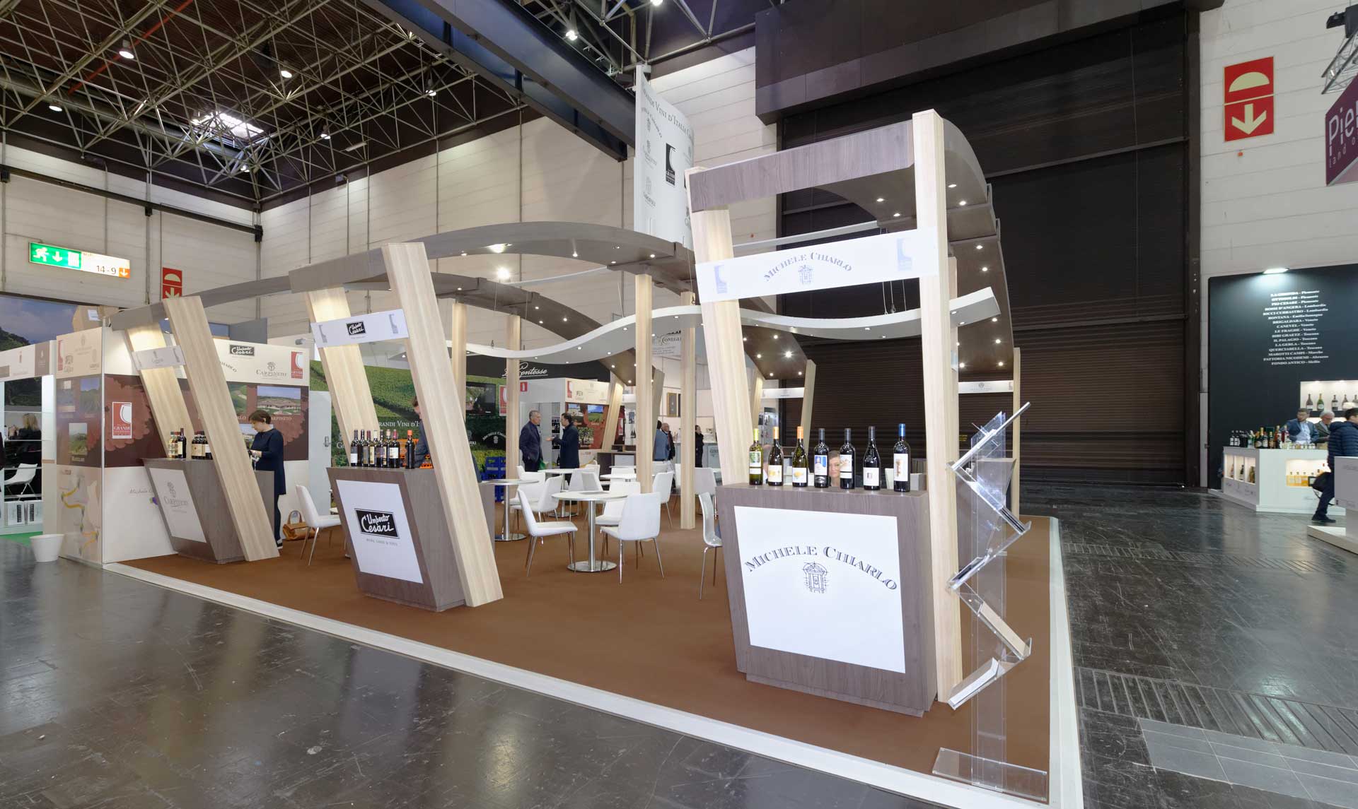 Conception de stand vignoble Salon Prowein 2019