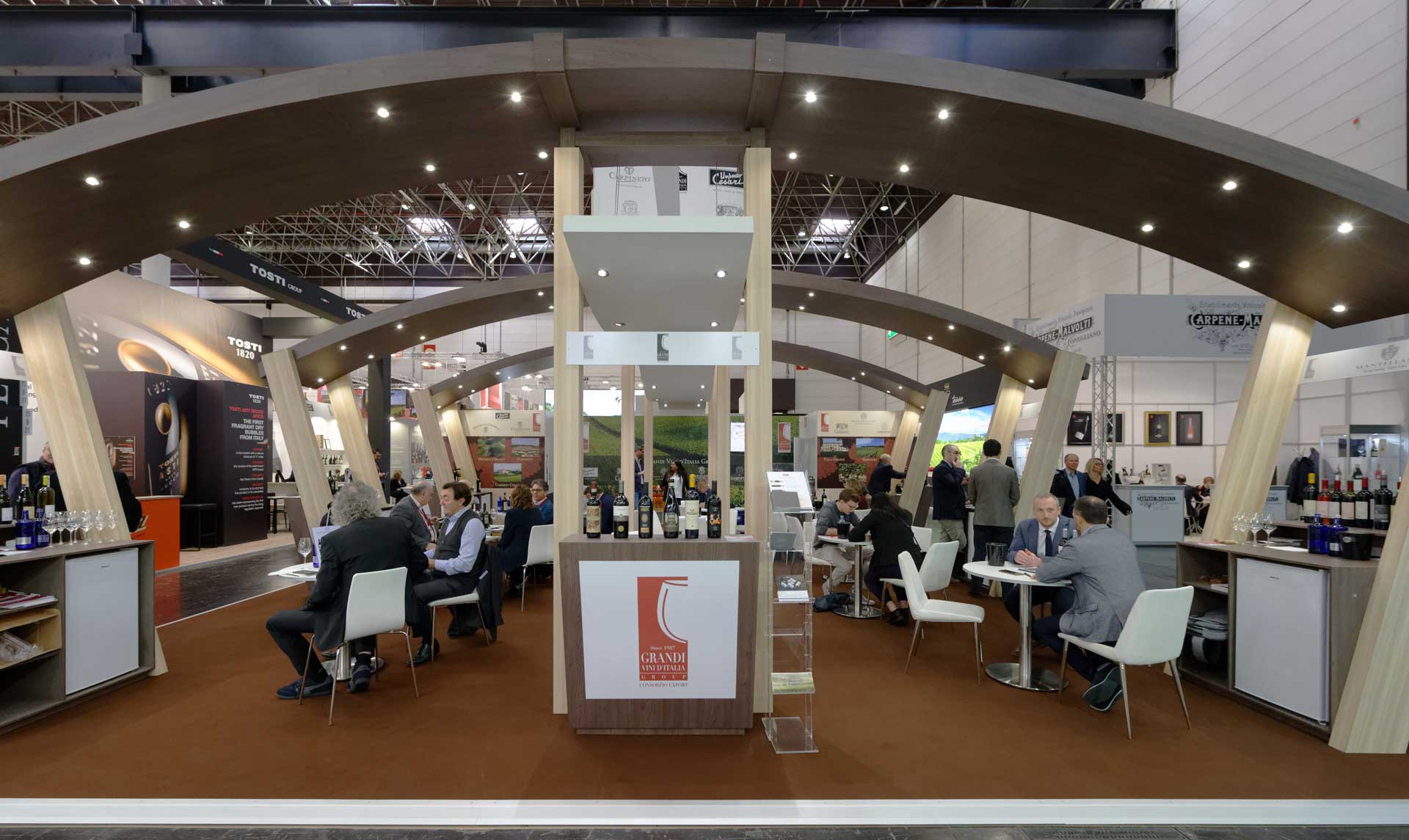 Conception de stand vignoble Salon Prowein 2019