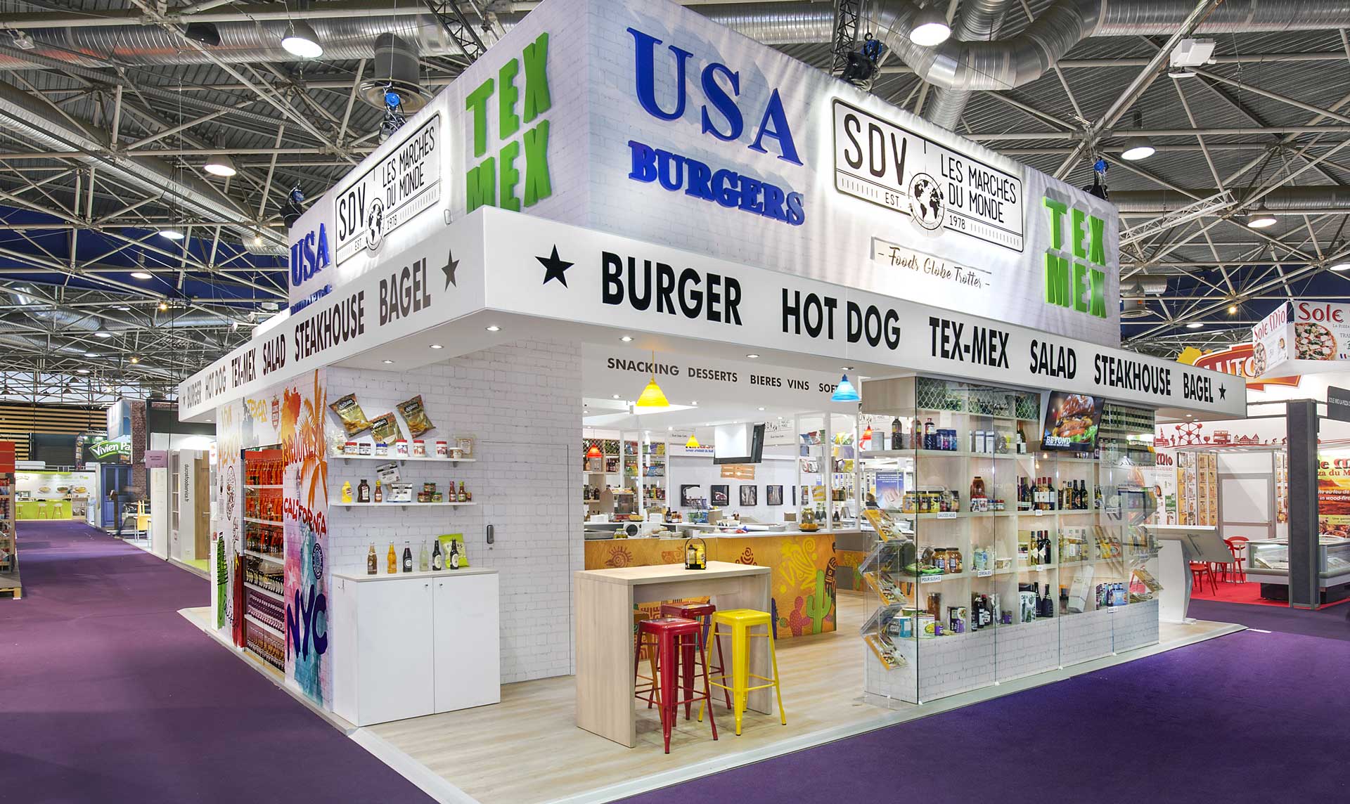 Créateur de stand salon restauration SIRHA-2019