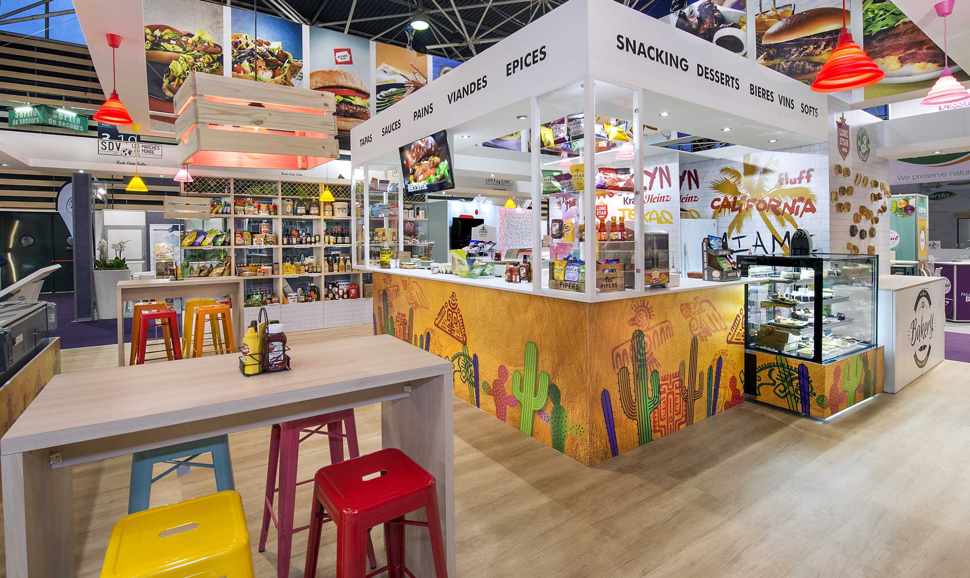 Création de stand salon restauration SIRHA-2019