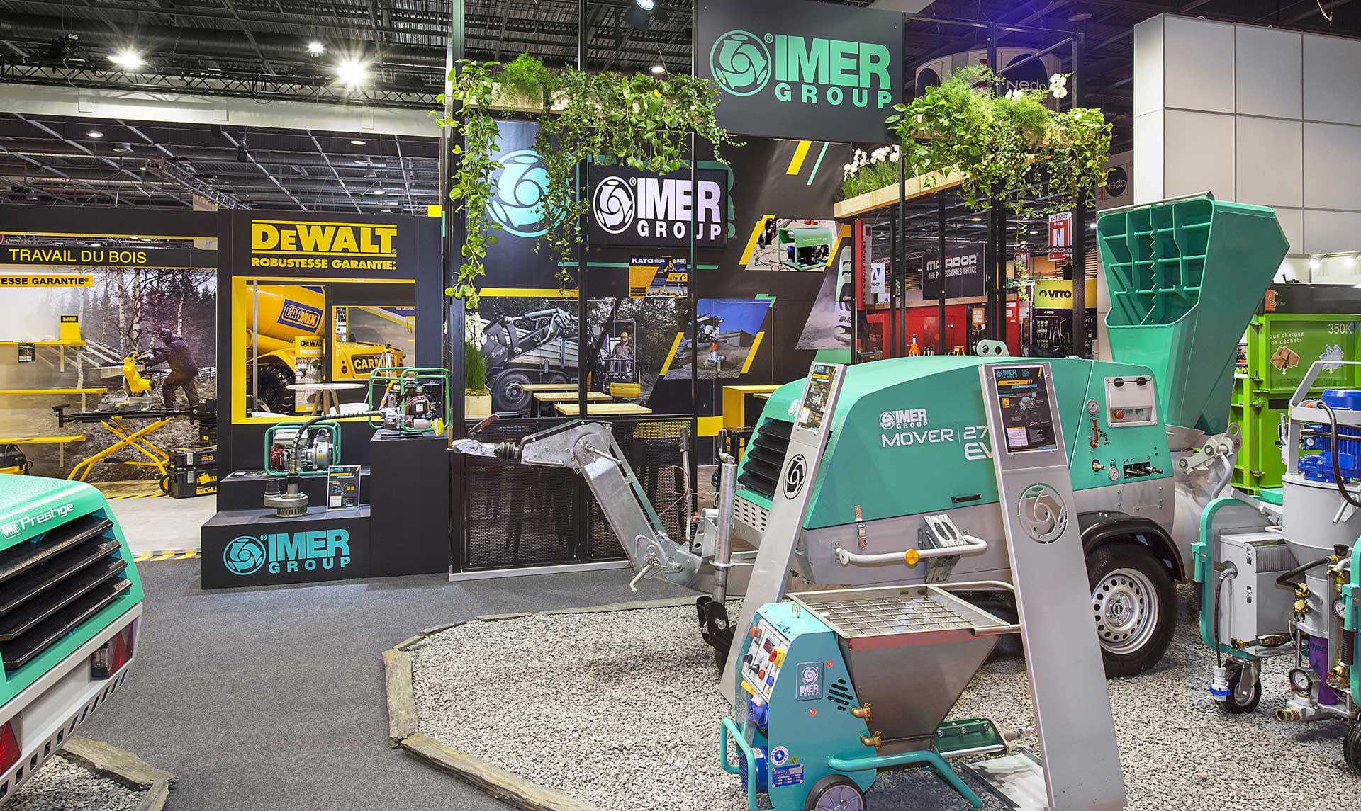 Création Stand Imer - Salon Batimat 2019