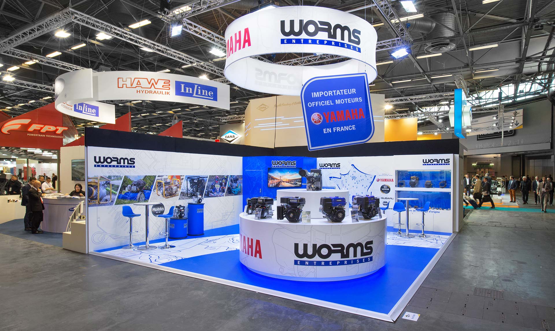 Stand WORMS – INTERMAT 2018