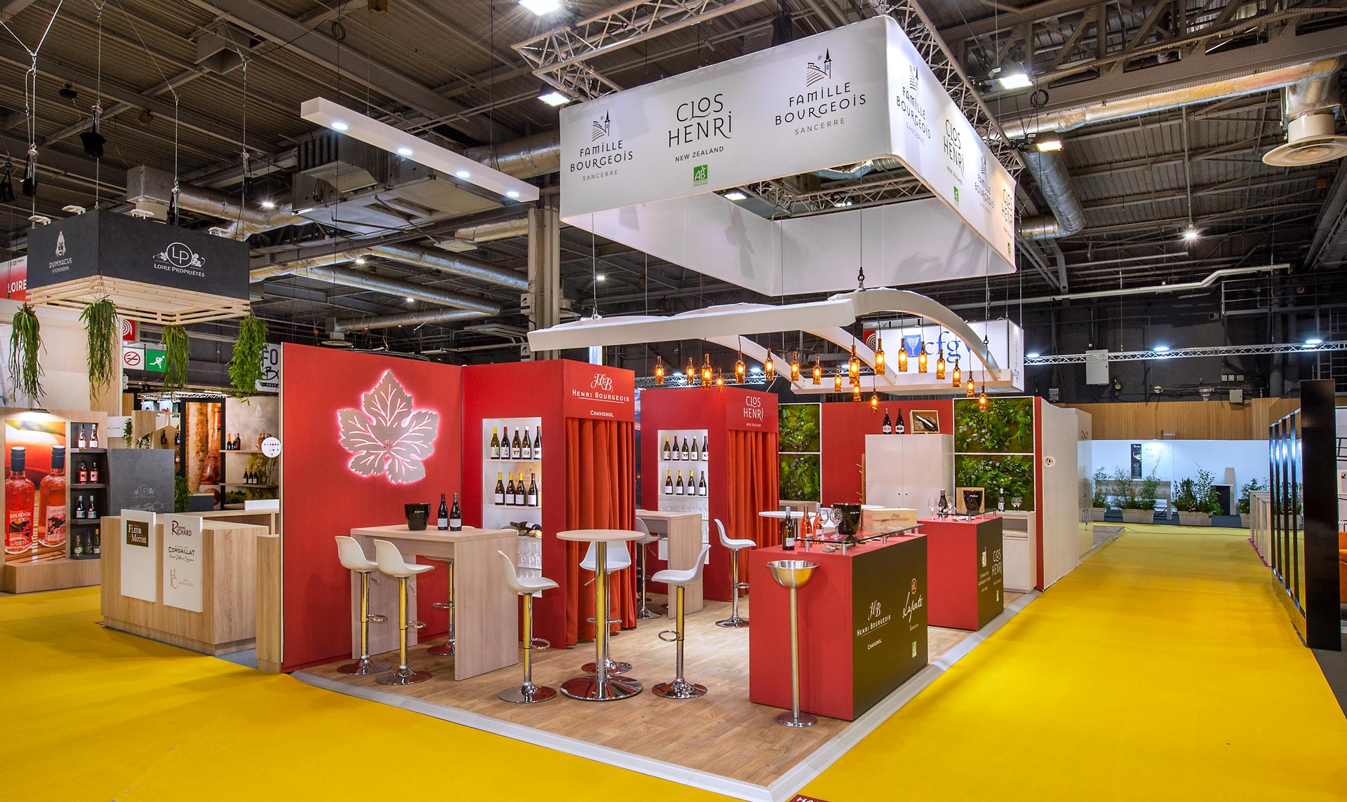 Stand Famille Bourgeois – WINE PARIS 2023